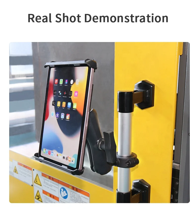 Aluminum Alloy Handlebar Mount Base with 1' Ball for Round Rail compatible with Ram B Size 1 Inch Ball Double Socket Arm