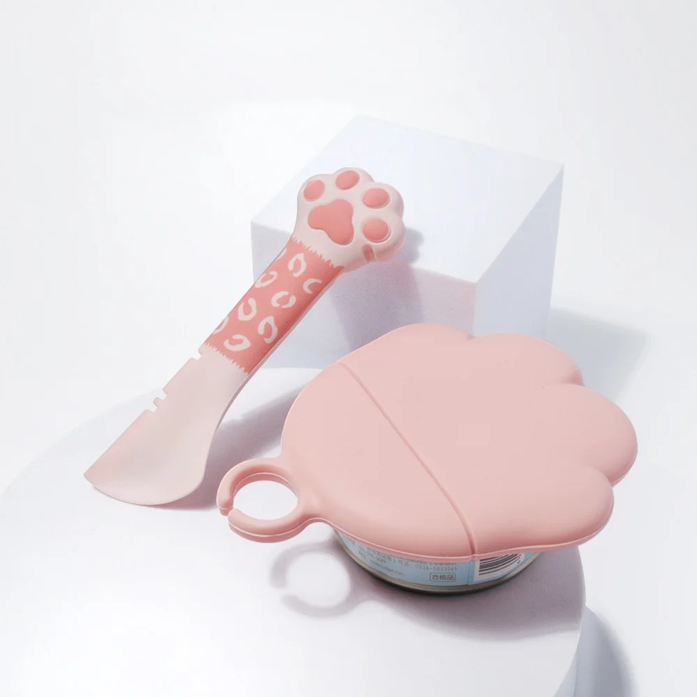 Multifunctional pet cans cat spoons bottle openers puppy feeding cats and dogs accessories feeders spatulas pet tableware