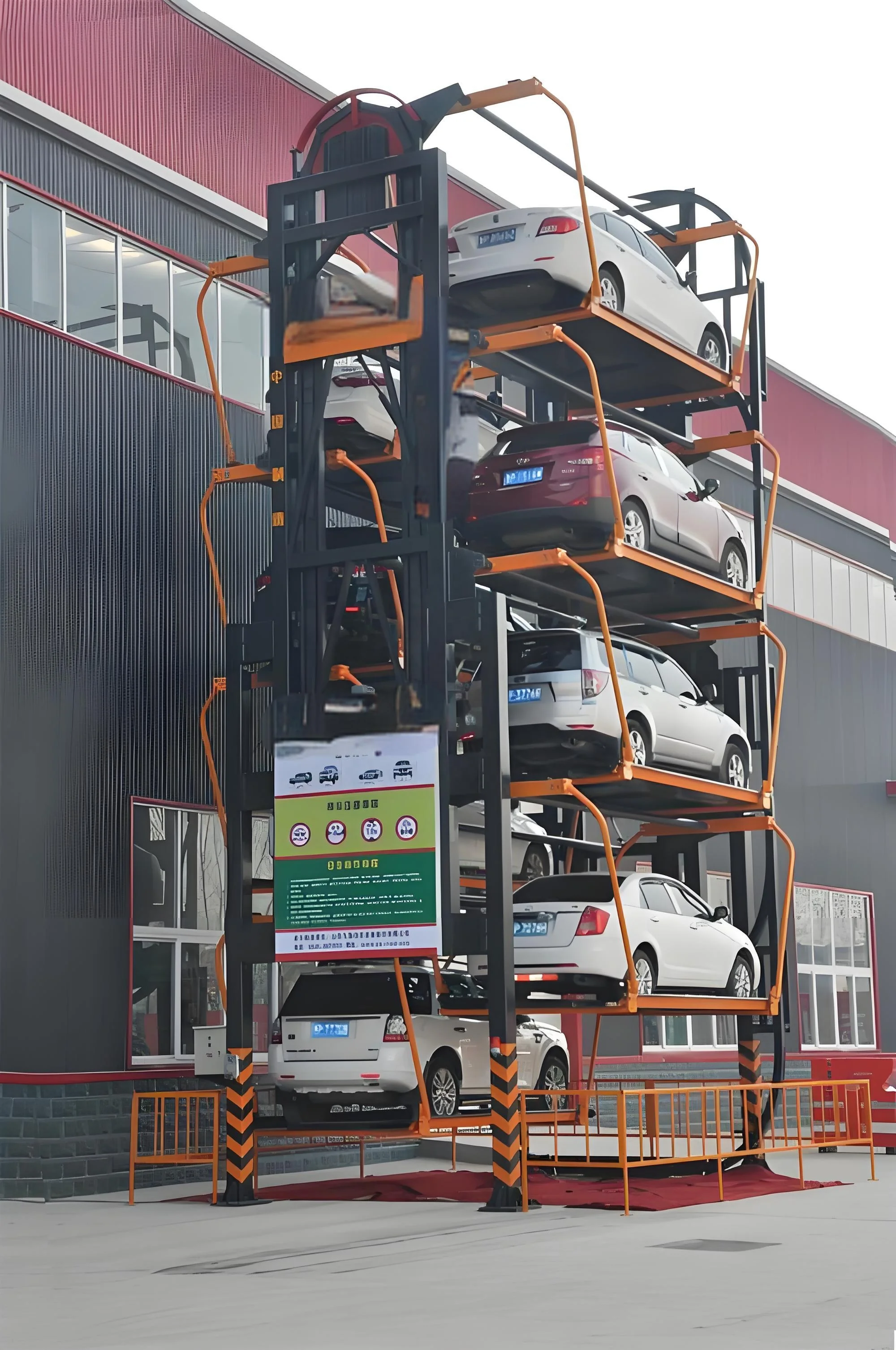 Hot selling high-tech intelligent SUV Rotary Car Parking System vertical carousel system