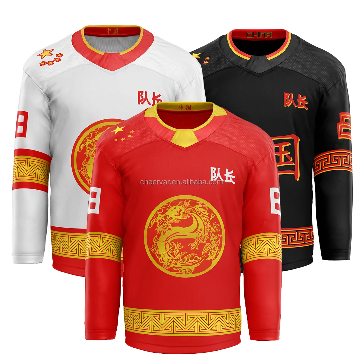 Custom Ice Hockey Wear Sublimation Ice Hockey Jersey Ice Hockey Uniform for Men