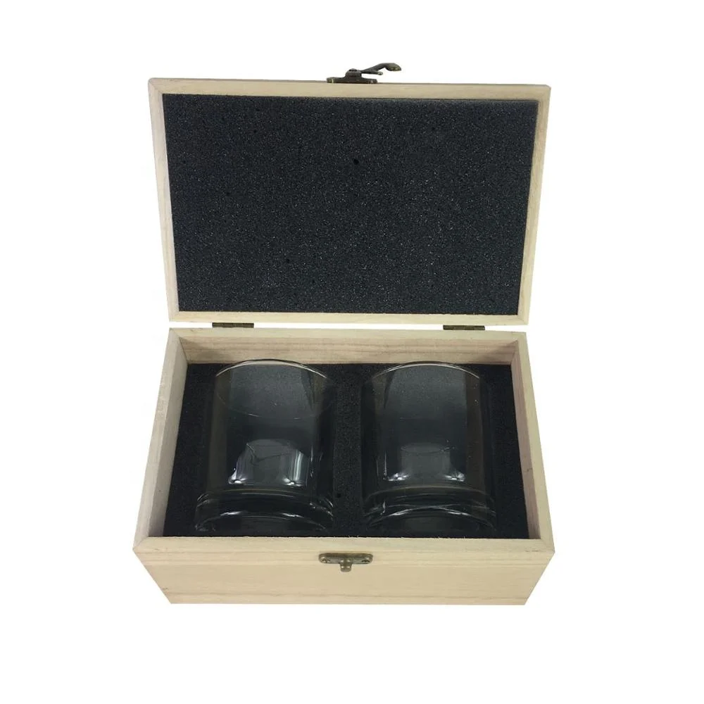 ICEBLUE HD Custom Luxury Whiskey Glass Wine Glass Gift Set Classic Shot Glass