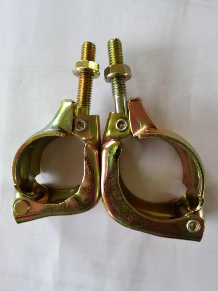 90 degree Light Weight Scaffolding Bracing Coupler Steel Swivel Forged Scaffolding Clamp