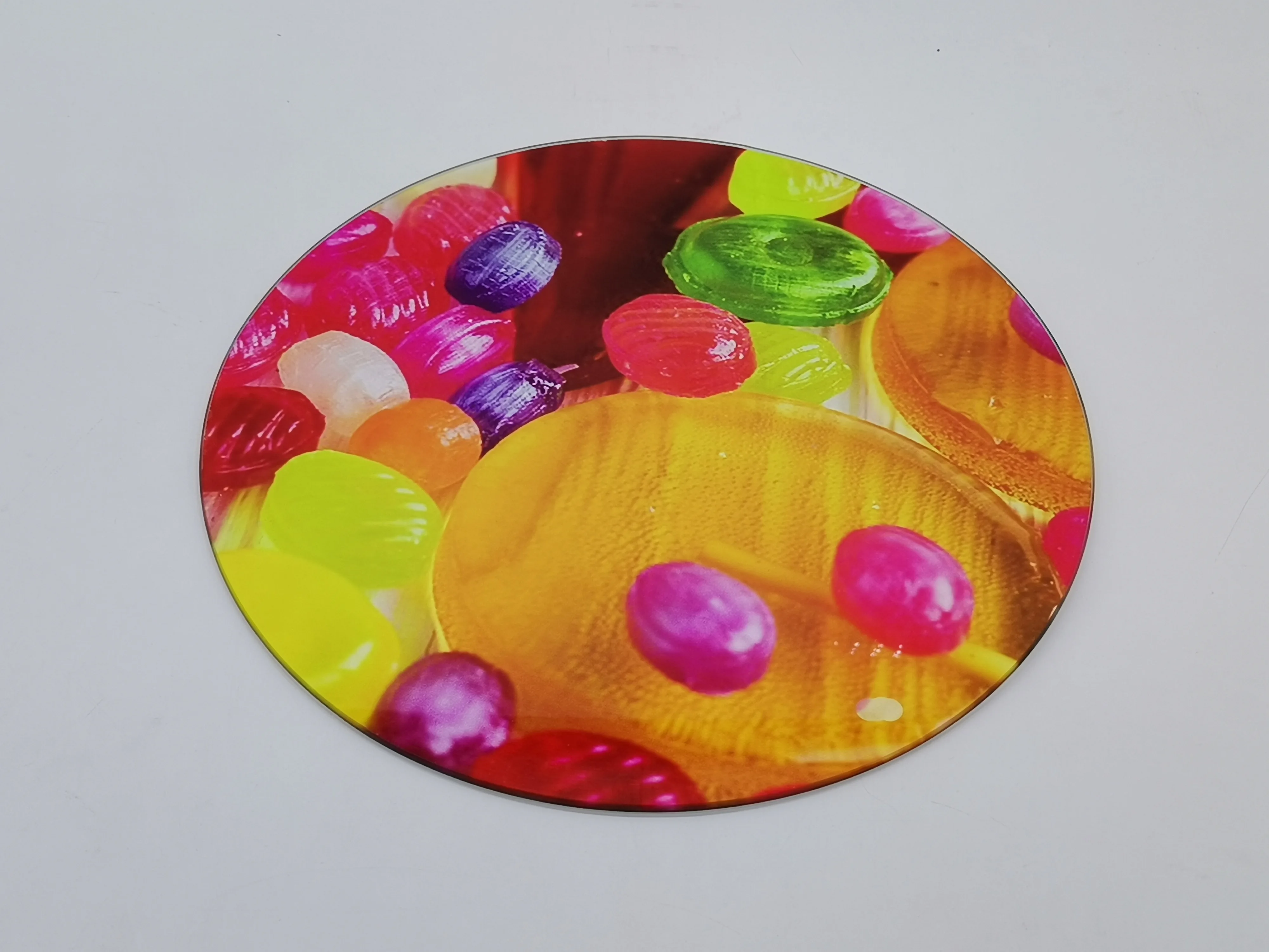 Sublimation Tempered Glass Chopping Board For Kitchen Tempered Glass Cutting Board