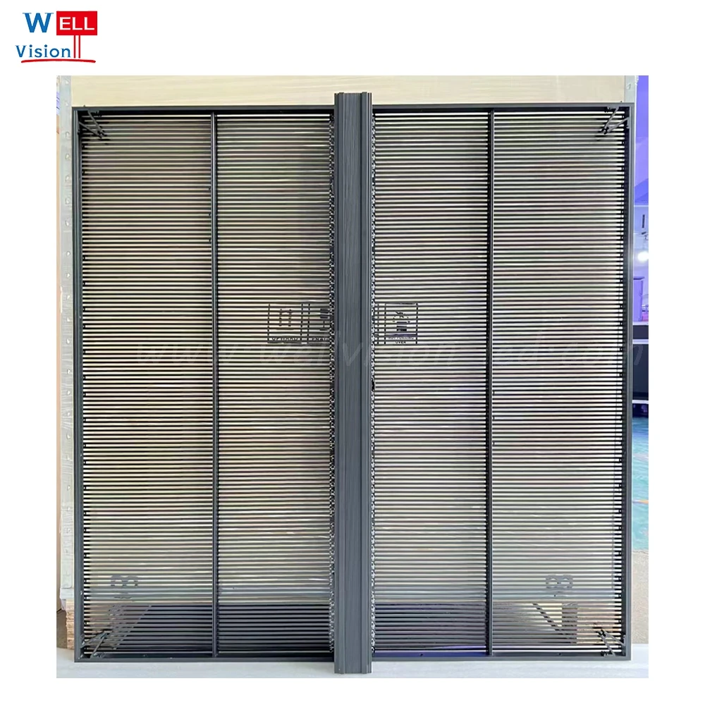 Easy Hanging Installation P10.42 Transparent Led Screen Inside Outside Window Use See-through Led Display