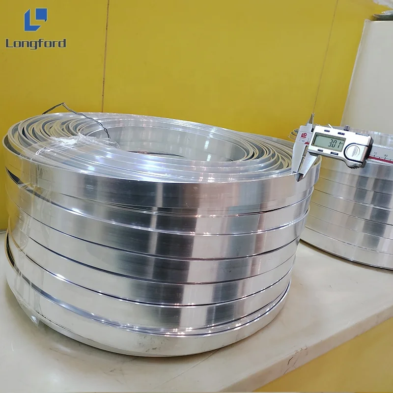 Hot sale AL 6061 6063 5052 1050 1060 1070 rectangle aluminum strip for decoration