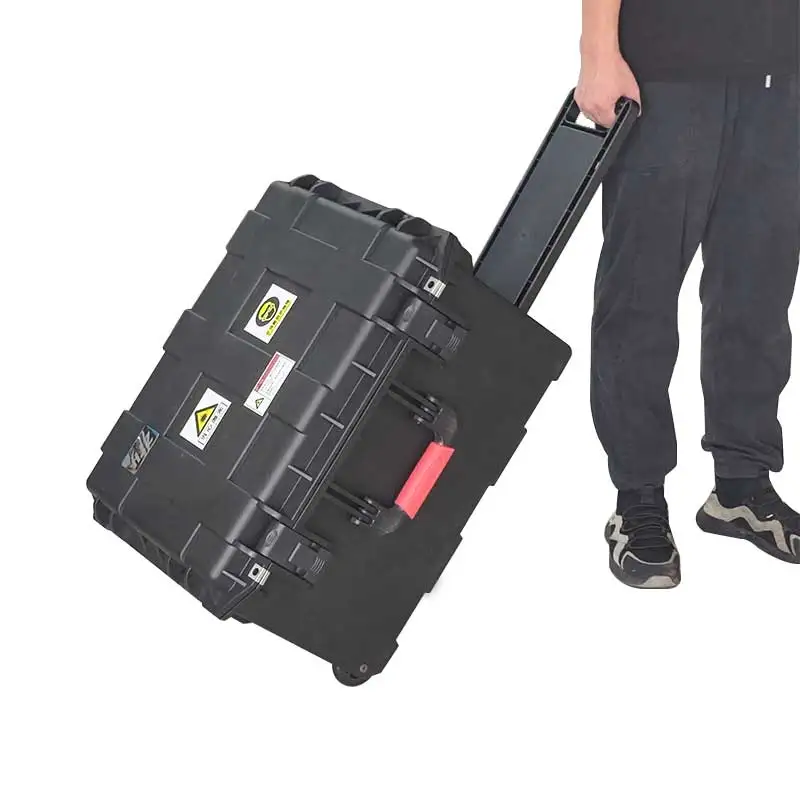 Suitcase New Handheld Portable 100w Laser Cleaning Machine to Remove Rust and Paint on Car Truck and Construction Tools