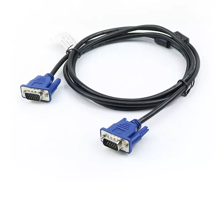 OEM Audio VGA Cable DB9P Monitor Cable Support 1080P Full HD for PC, HD TV, Projector