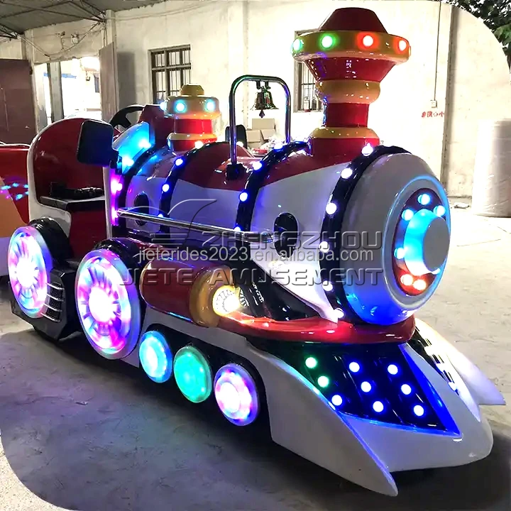 Funfair Rides Kids Amusement Trackless Train Electric Mall Train Mini Trackless