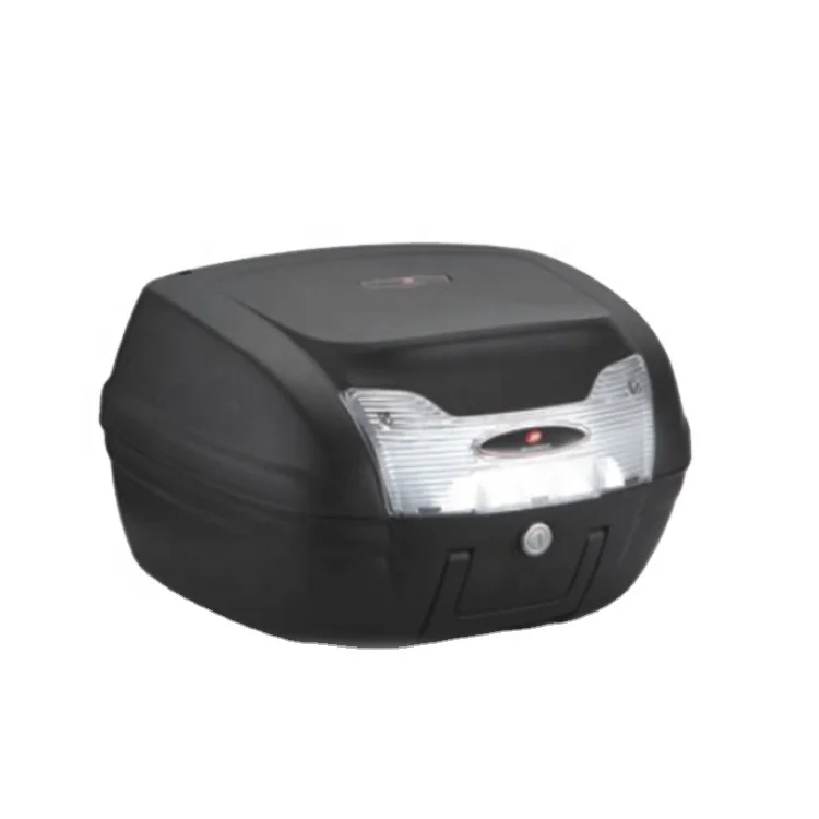 Replacement PP Motorcycle Tail Boxes, 40LTop Case With Backrest For Sale