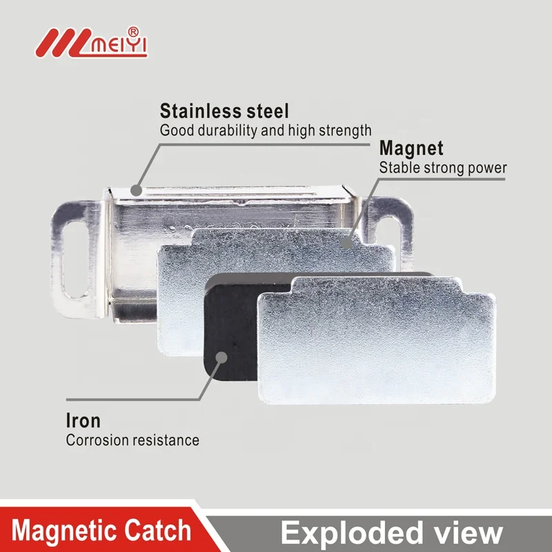 Meiyi Heavy duty small magnetic door  catch stainless steel outdoor