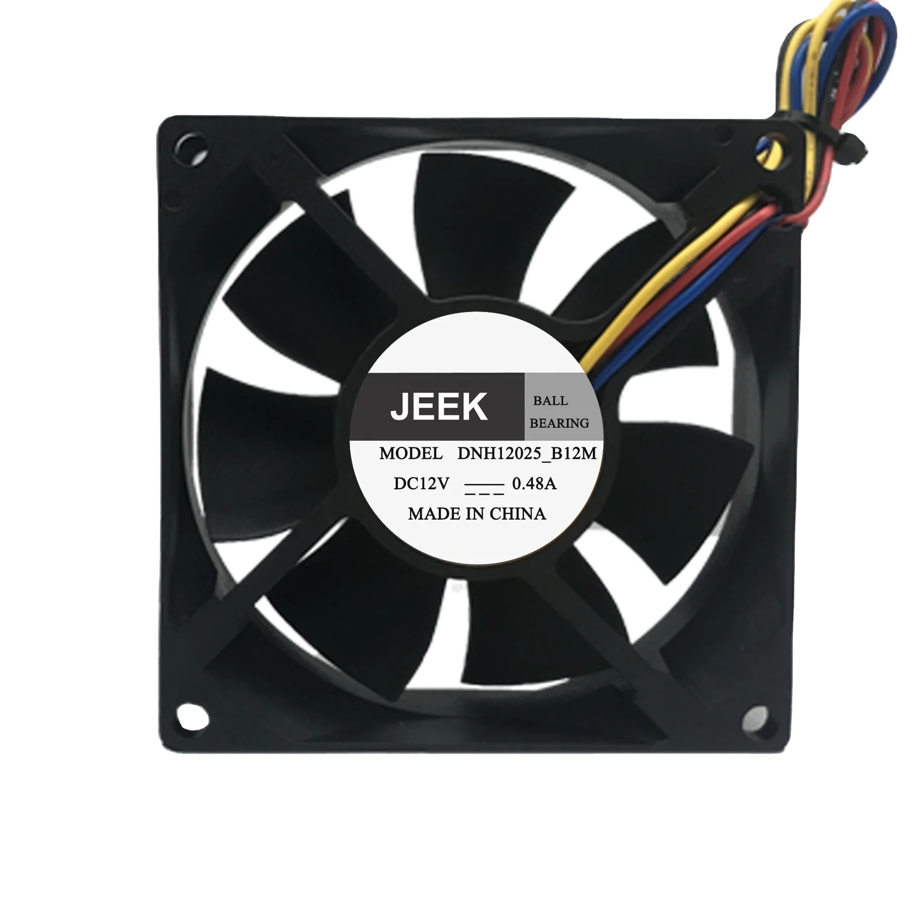 JEEK  DC 12v 120mm 120*120*25mm  power bank station electric cooling fan 12025