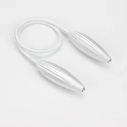 1 Pair Drape Tie Strong Sheer Window Treatment Home Office Punch-Free Magnetic Curtain Tiebacks