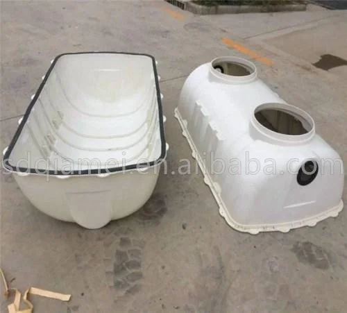 Underground used FRP septic tank/plastic material tank