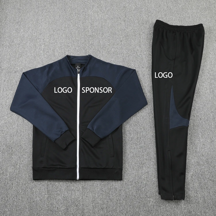 Football Uniforms High School 2022 New Men Soccer Jerseys Sets Running Jackets Sports Long Sleeve Jacket Football Tracksuit