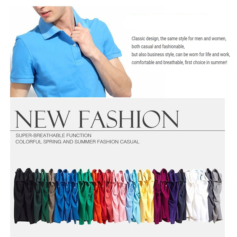 2024 Wholesale Custom Design Polo  High Quality Plain Men Polo Golf Lapel Polo Shirt for Sports Men Casual Smart Embroidered