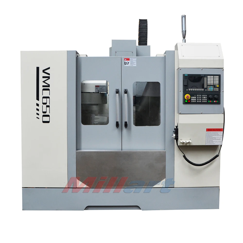 High accuracy small vertical CNC milling center VMC650 with GSK SIEMENS FANUC system