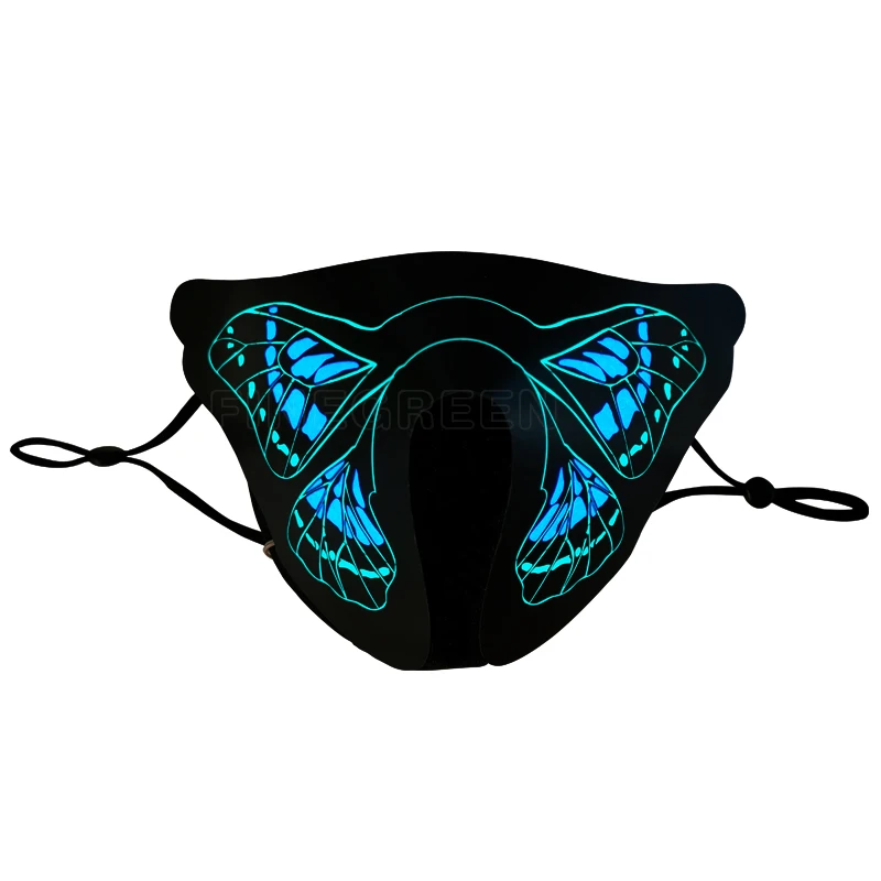 61 stock designs wholesale Halloween scary party masks light up masks toys