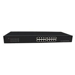 16p 10/100/1000M rack mount switch 19'Metal case Ethernet Switch Internal Power Supply  Fast Rack-moun Ethernet Switch