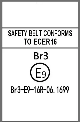 Universal high quality retractors seatbelt 2 point ALR seat belt manufacturer