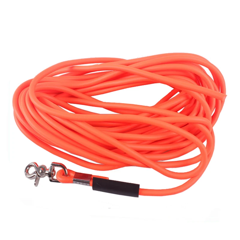  Waterproof Pvc Round Dog Rope Lead Long Training Leash Durable PVC Coated Chew Proof 5M 10M