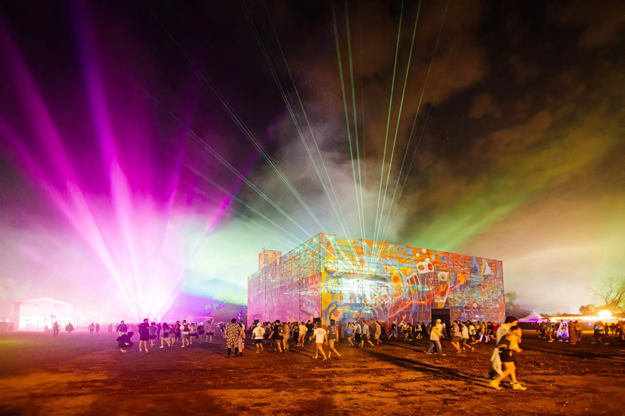 Custom hanging vinyl banner custom live concert advertising mesh polyester banner with logo for music festival