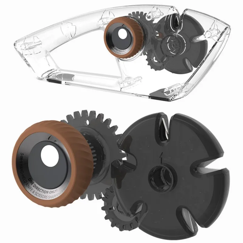 Kitchen multi-functional five stage whetstone quick sharpen kitchen knife accessories knife sharpener tools for chef knife