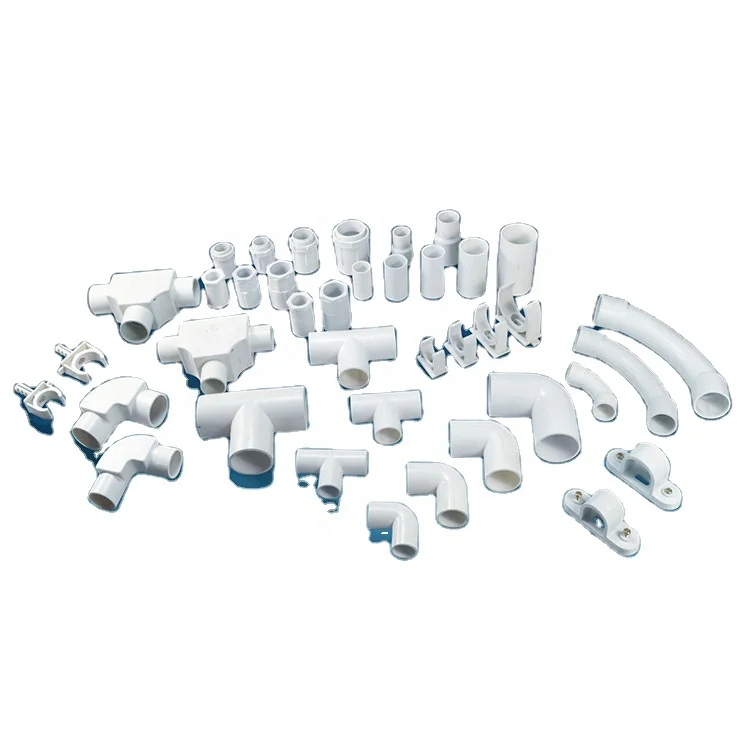 Male And Female 20mm Standard Pvc Conduit Fittings Conduit Bush