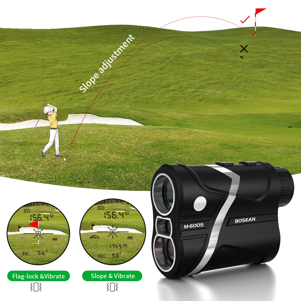 Bosean New Version Laser Mapping Hunting Rangefinder 1000m range scope rangefinder tool