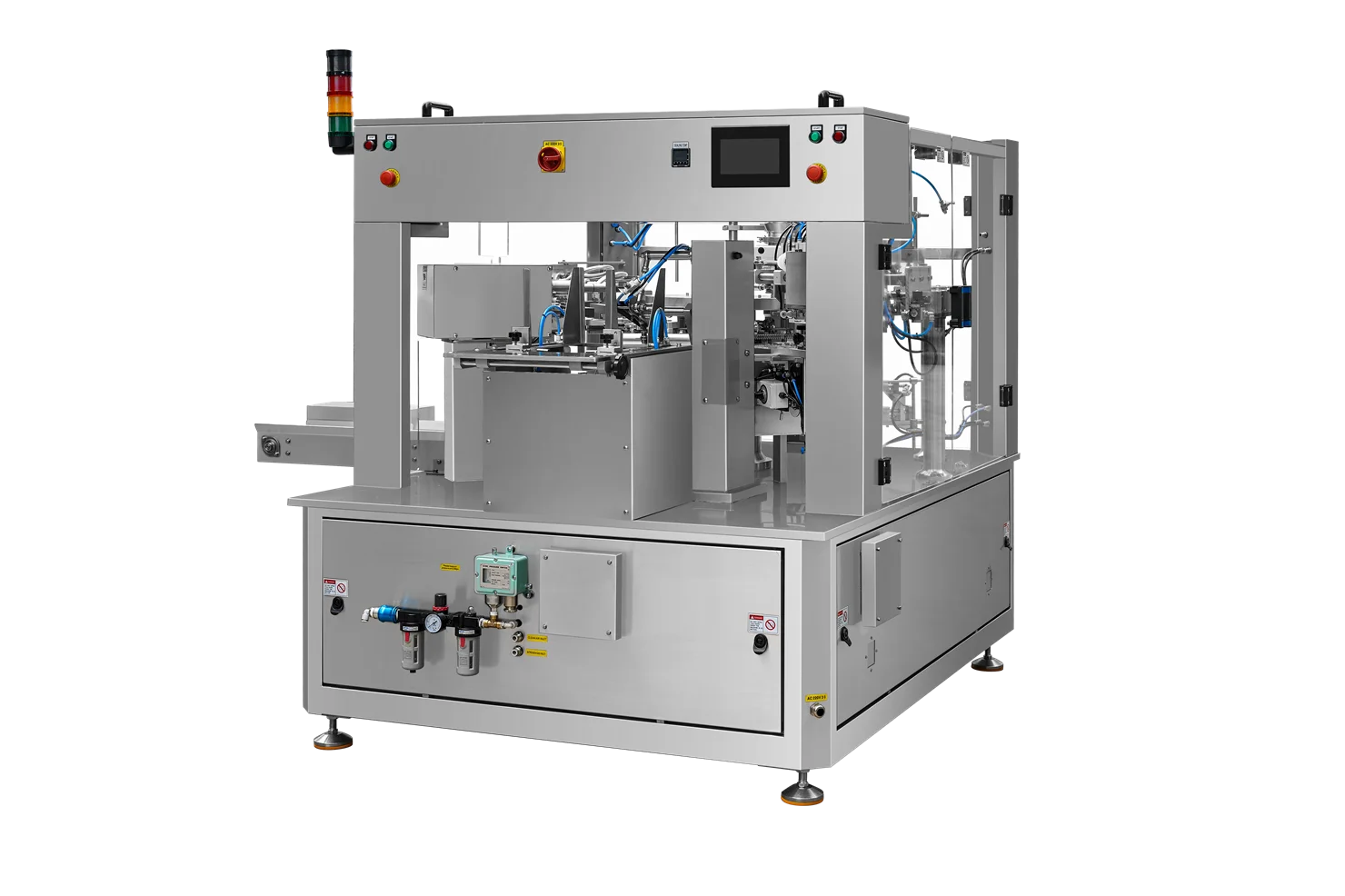 Multi-function Automatic Rotary 1 Kg Sugar Rice Salt Pepper Granule Square Sugar Packing Machine