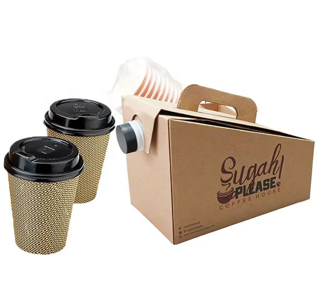Disposable biodegradable customized hot cold liquids paper coffee cup
