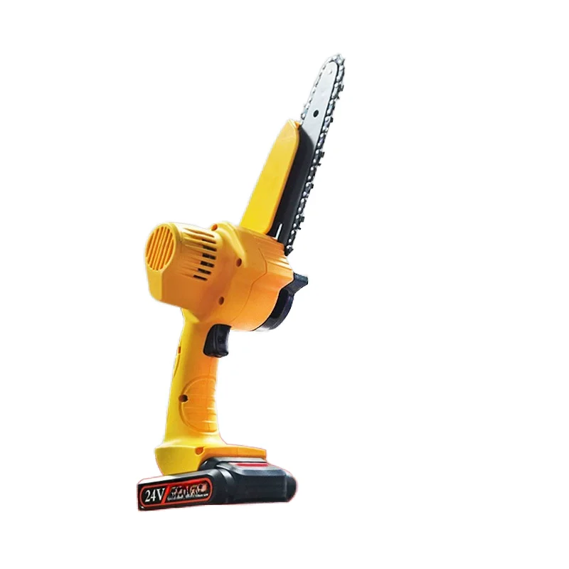 6 Inch Mini Garden Pruning Lithium Electric Chain Saw Household Wood Saw Machine For Sale Brushless Battery Chain Saw