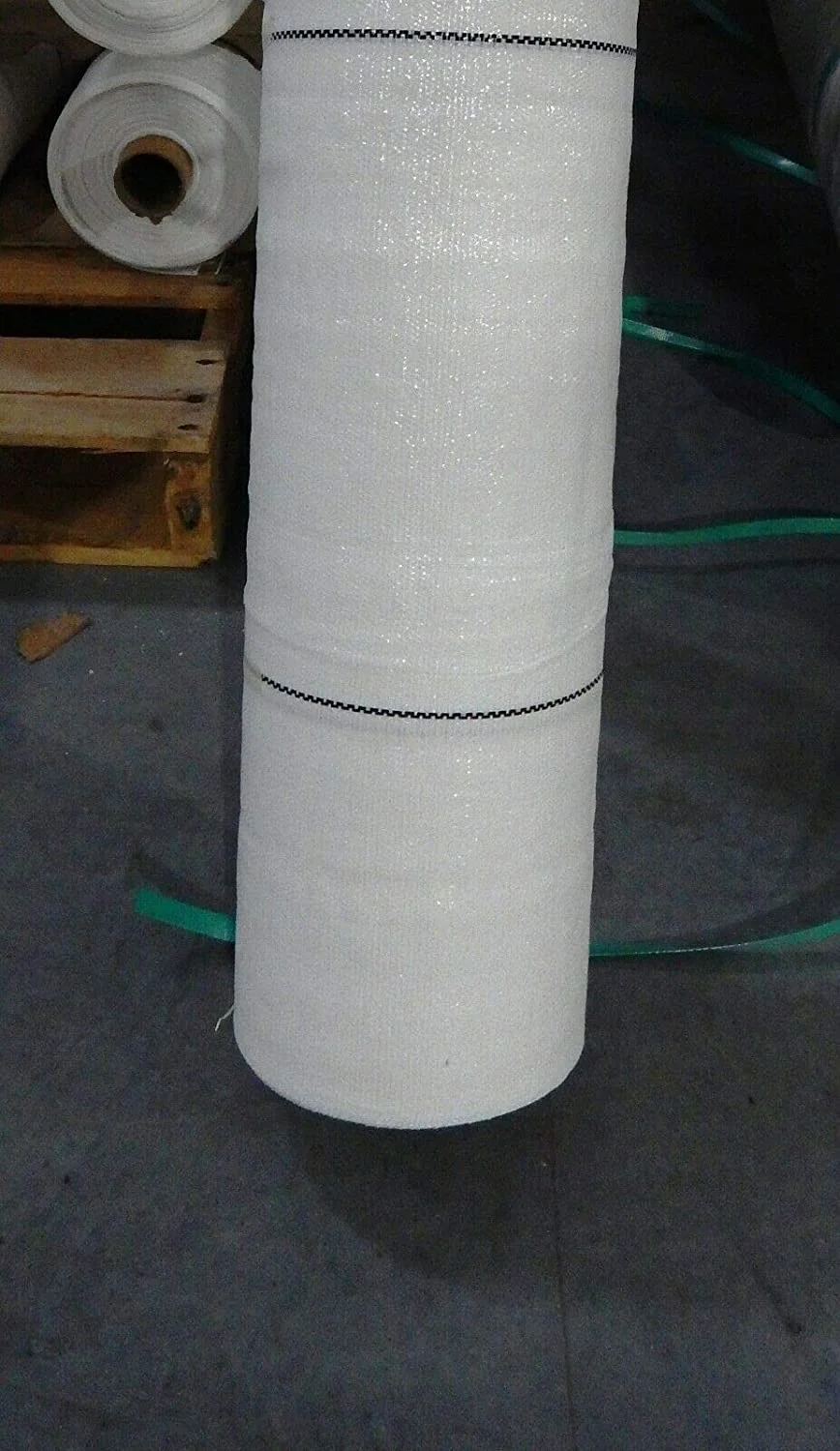 White Landscape Fabric Woven White Weed Mat Plastic ground cover