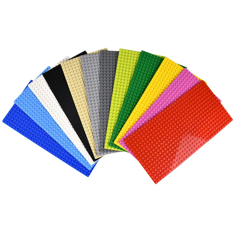 Classic Base Plates 32X16 Dots  DIY Plastic Building Bricks Plate Compatible