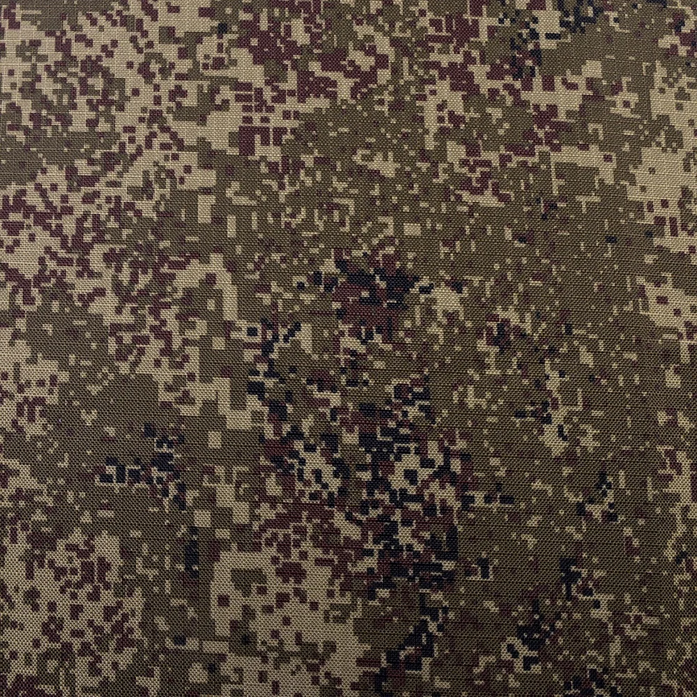 Factory Custom Digital Print  Pu 1000mm Coated Camouflage Waterproof 100%Polyester 600D Oxford Ripstop Fabric For outdoor