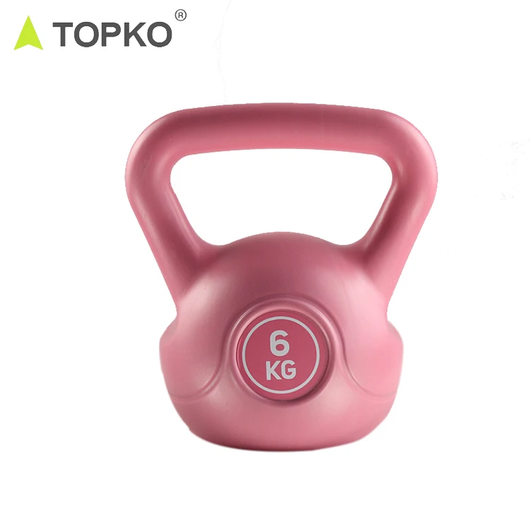 TOPKO factory price promotion discount eco friendly supermarket body building gym use home use cement kettlebell