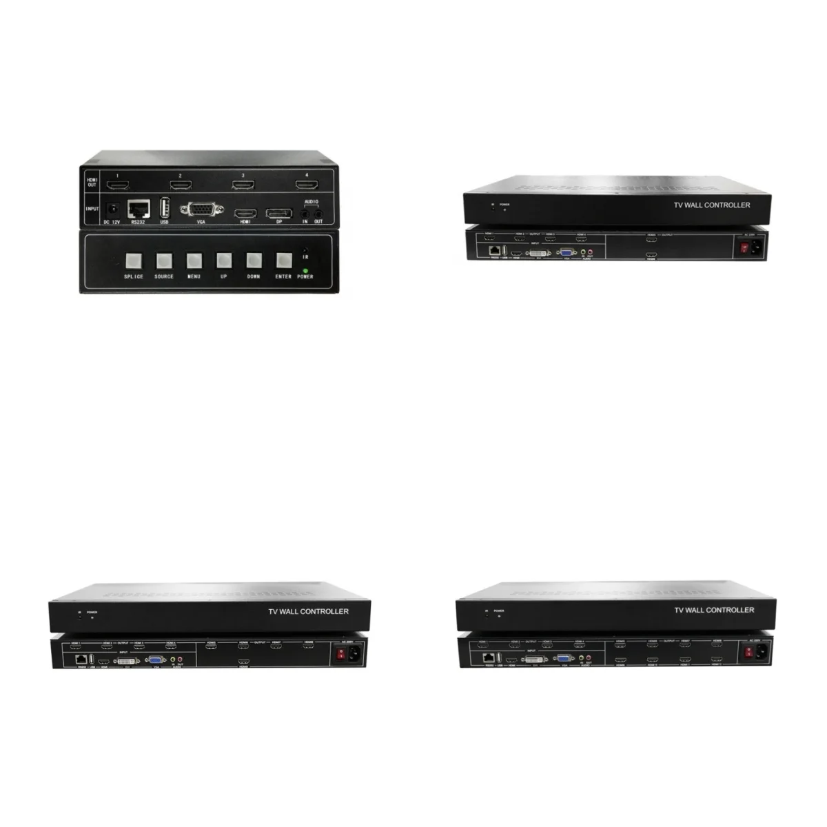 IDB Brand Factory directly sell 2K 4K video wall controller splitter processor for 2*2 2*3 3*3 4*4 splicing screens display