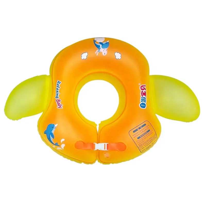 Customized Wholesale Unique PVC Inflatable Baby Swimming Float Ring For Kids Ages