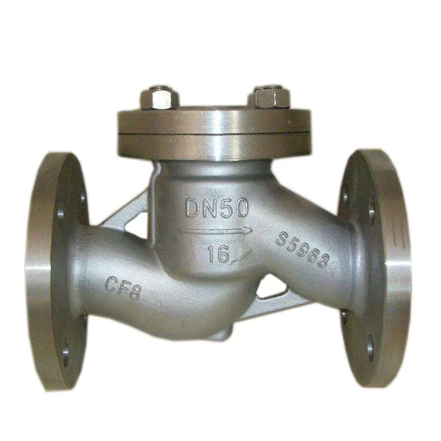 Фланцевый подъемный обратный клапан из нержавеющей стали