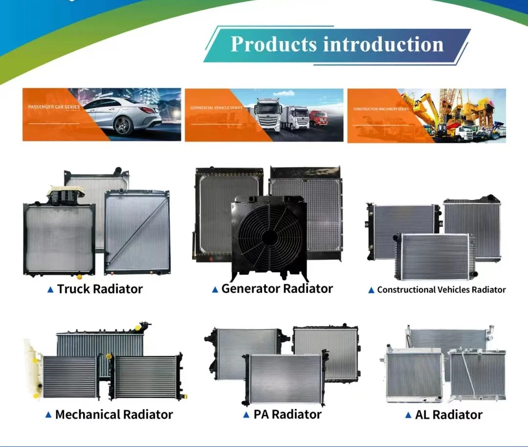 OEM 1434917 1627415 1371372 1698298 1739551 Cheap Price Heavy-duty Truck Radiators For DAF 85 CF 480 01- MT