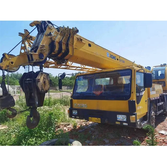 25 tons  Cheap price of energy-saving environmental protection of China second-hand truck crane
