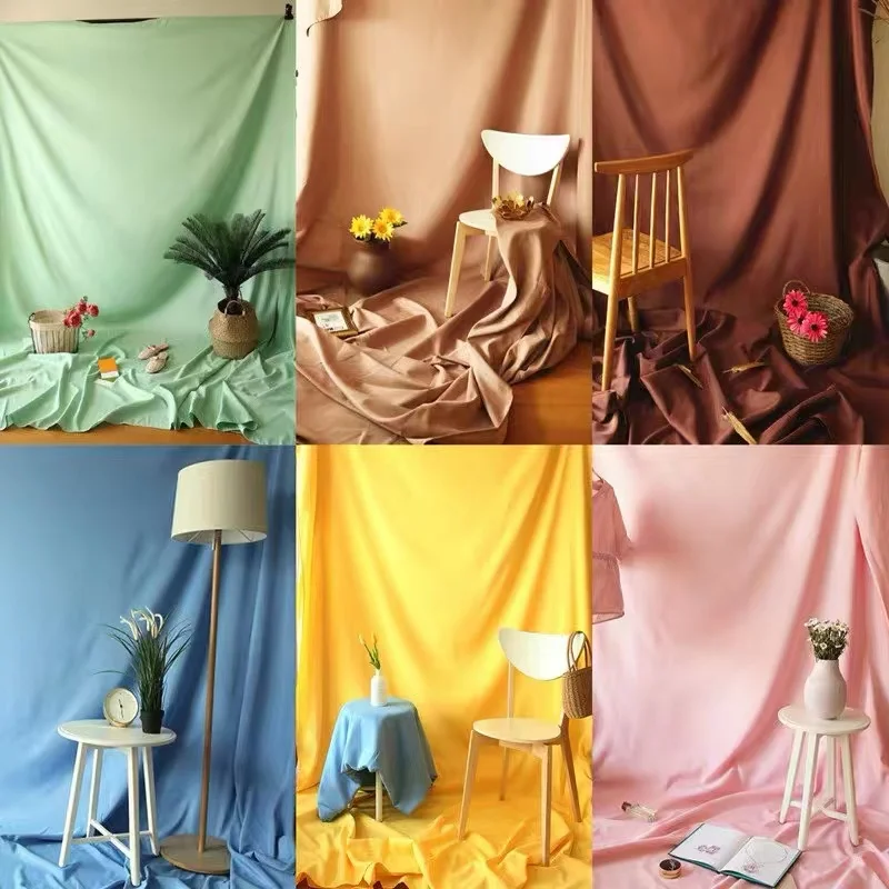 Ins Nordic Style Photo Selfie Background Backdrop Cloth Live Bedroom Shooting Beauty Makeup Self Time photographic background