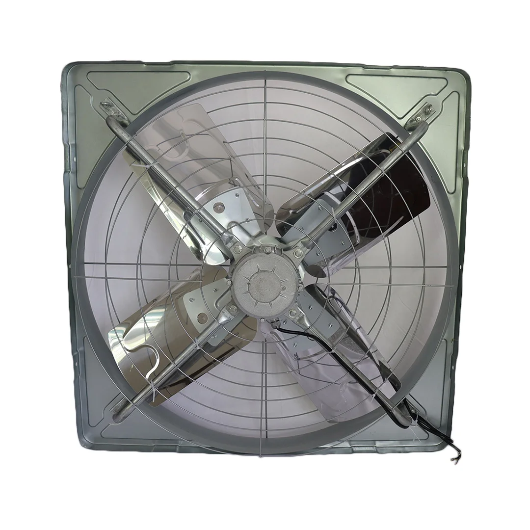 Farms and cattle sheds widely use cow house fans, dairy farm exhaust fans, and suspension fans.