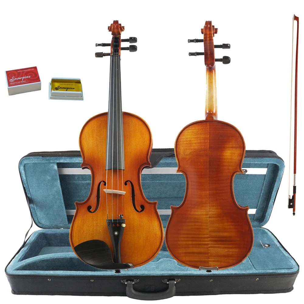 Китайская фабрика, Высококачественная скрипка ручной работы с эффектом пламени (VHF301E)