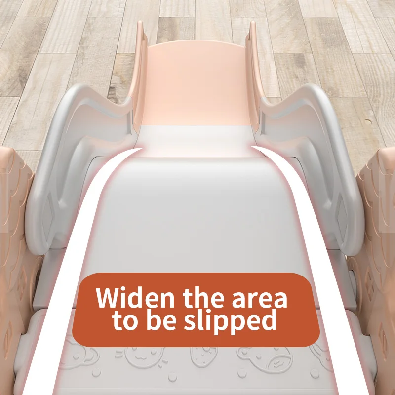 3 In 1 Mini Baby Toddler Kids Indoor Slide Toy Plastic Swing Set For Children