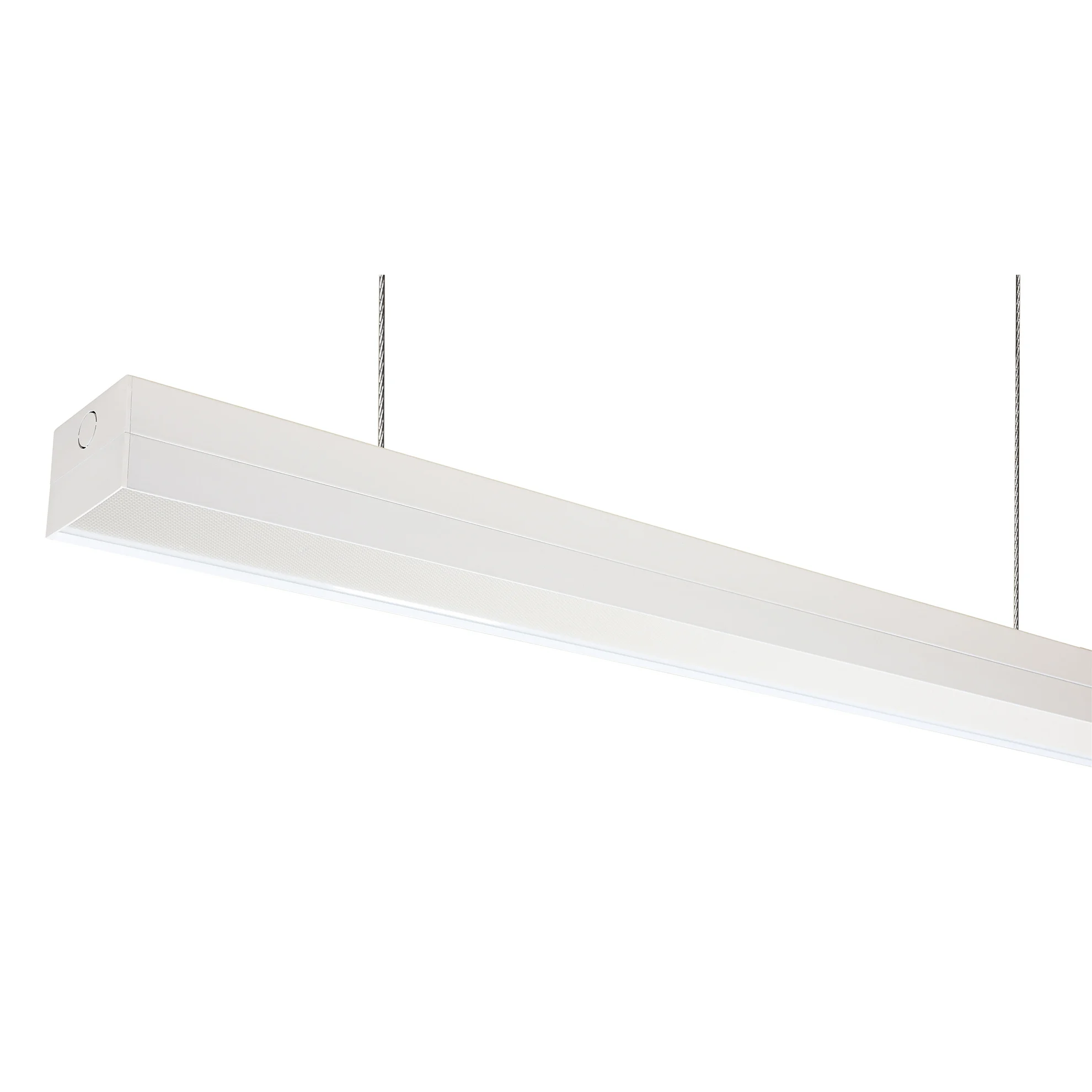 Holux White Black Micro-prism 18w 24w 37w 50w Led Batten Light 60cms Length Ceiling Mount Led Recessed Linear Pendant Light