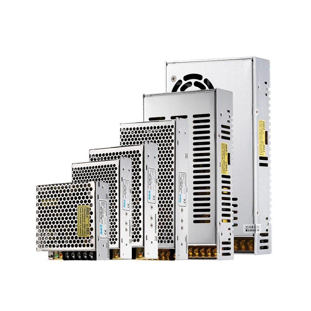 5V 12V 24V 48V 1A 2A 3A 5A 10A 15A 20A 25A 30A 40A 50A 60A 70A 100A LED CCTV AC DC Switching Model Power Supply