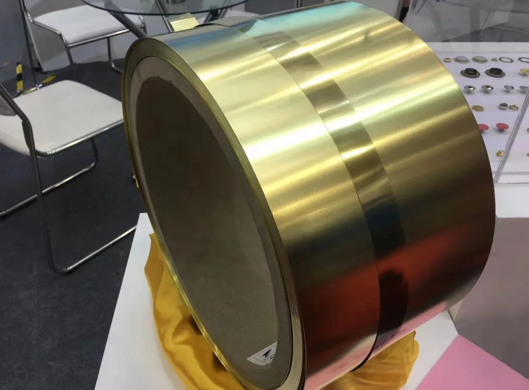Factory Direct Sale High quality ASTM brass coil / brass strip