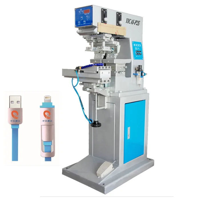 Оптовая продажа высокое качество Tampondruckmaschine автоматическая 2-цветная машина для печати тампографий керамических ложек