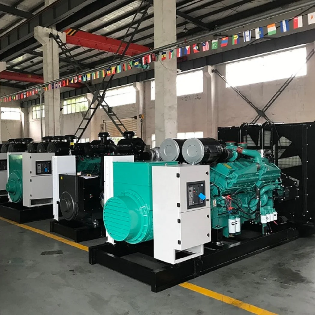 Powered by Cummins engine KTA50-G3 generator 1000 kw electric power plant for sale