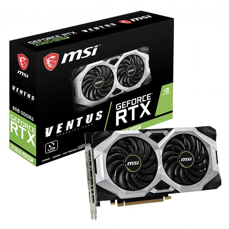 Игровые видеокарты Msi GeForce RTX 2060 Super 8 Гб